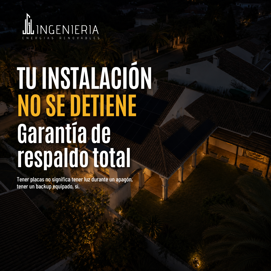 Instalación solar residencial